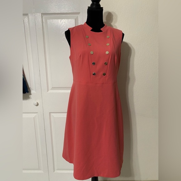 Tommy Hilfiger Pink Sleeveless Dress size 10 - Picture 1 of 10